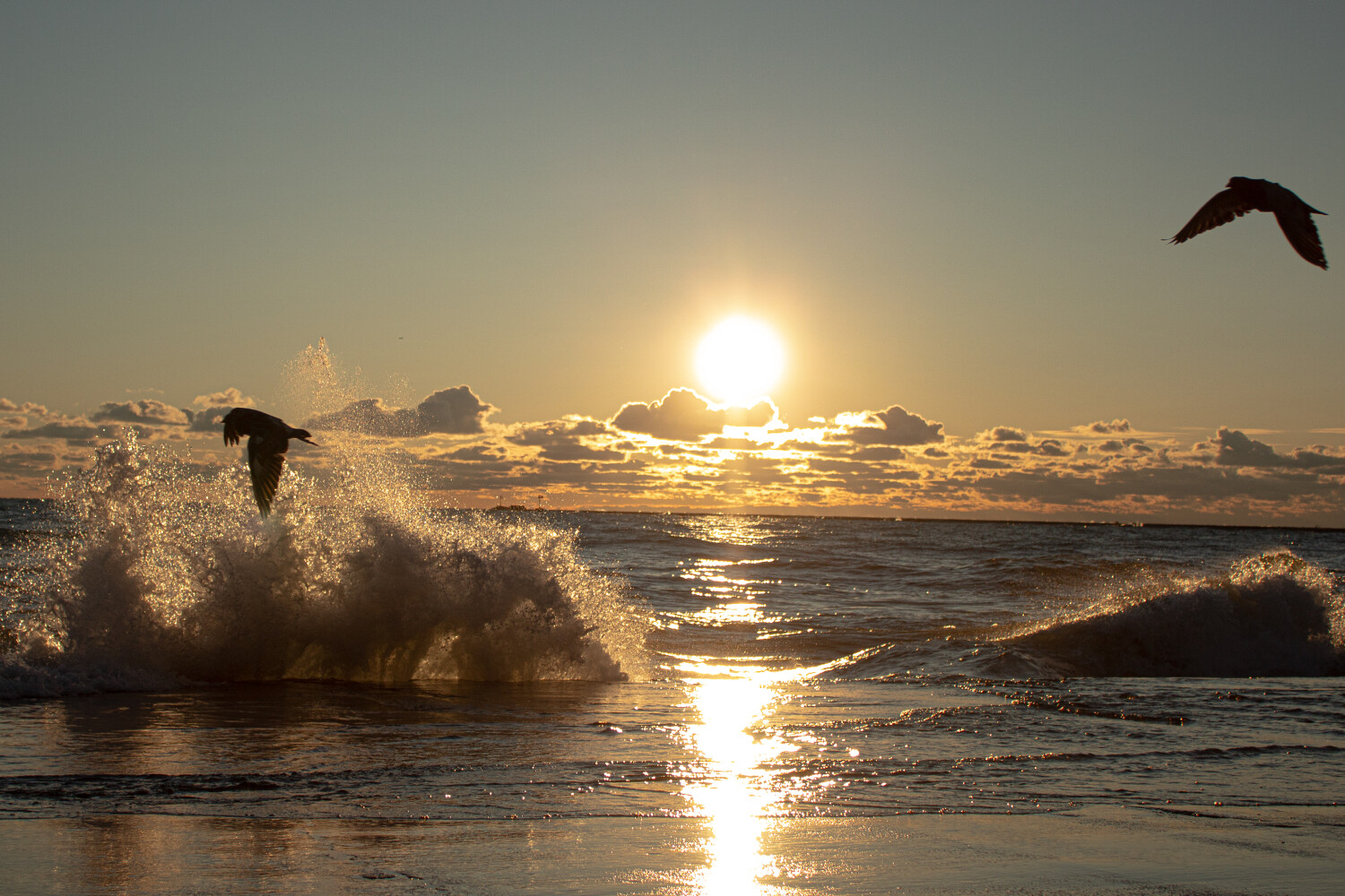 Chicago Lake Michigan Sunrise