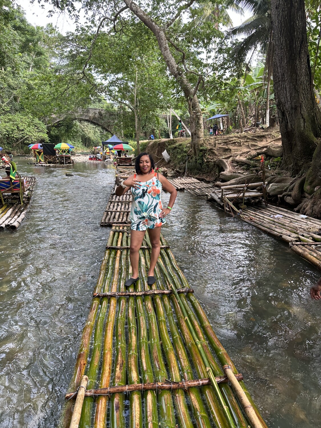 Shawnda takes on Jamaica with Chasity