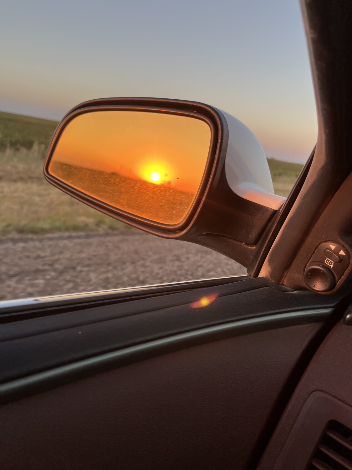 Sunset in the Rearview
