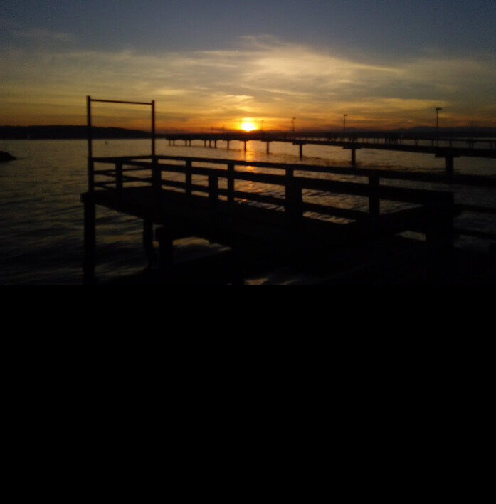 Sunset on Poverty Bay