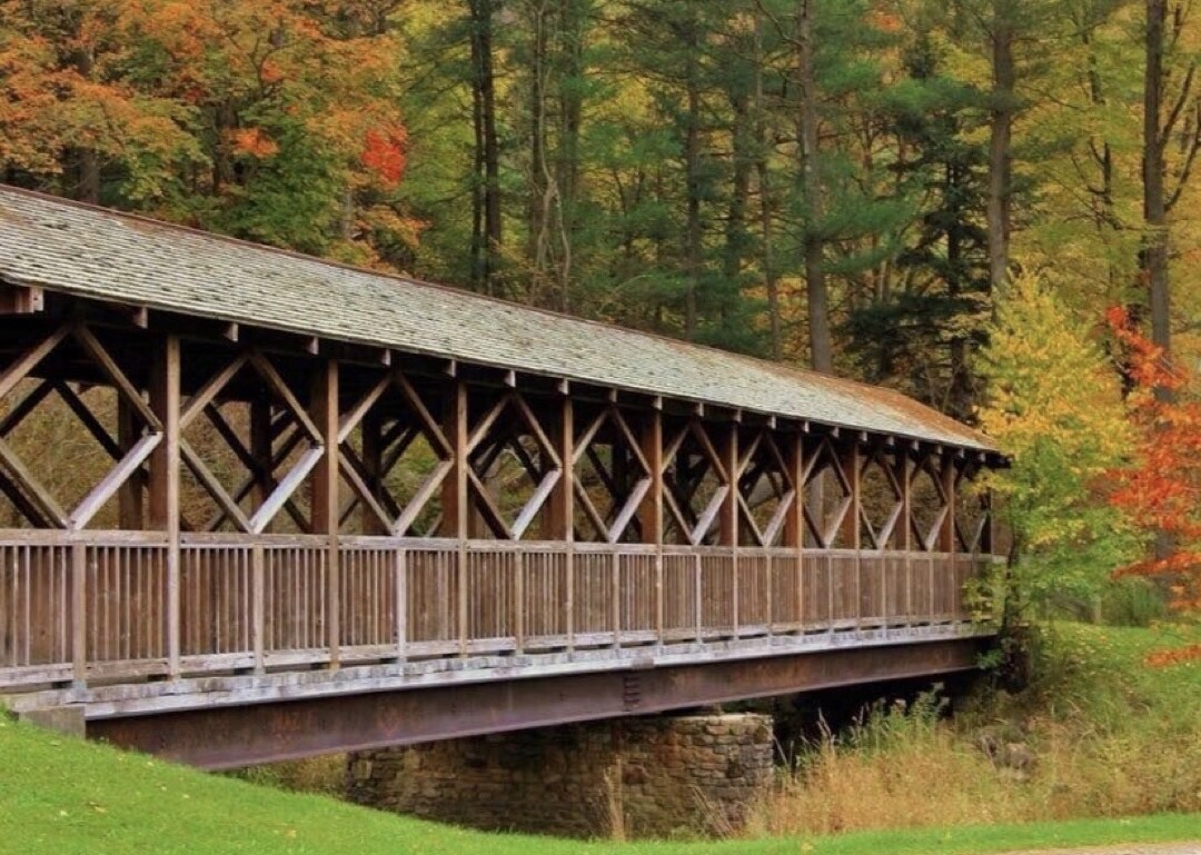 Bridge of a different color  🍁