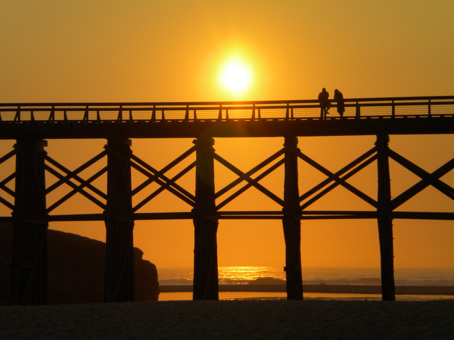 Trestle in Fort Bragg, CA