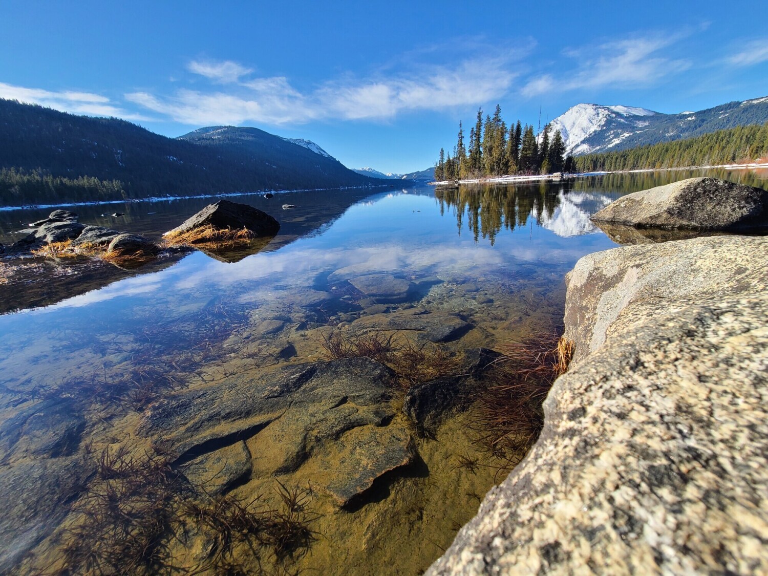 Reflect on Life (Lake Wenatchee Winter)