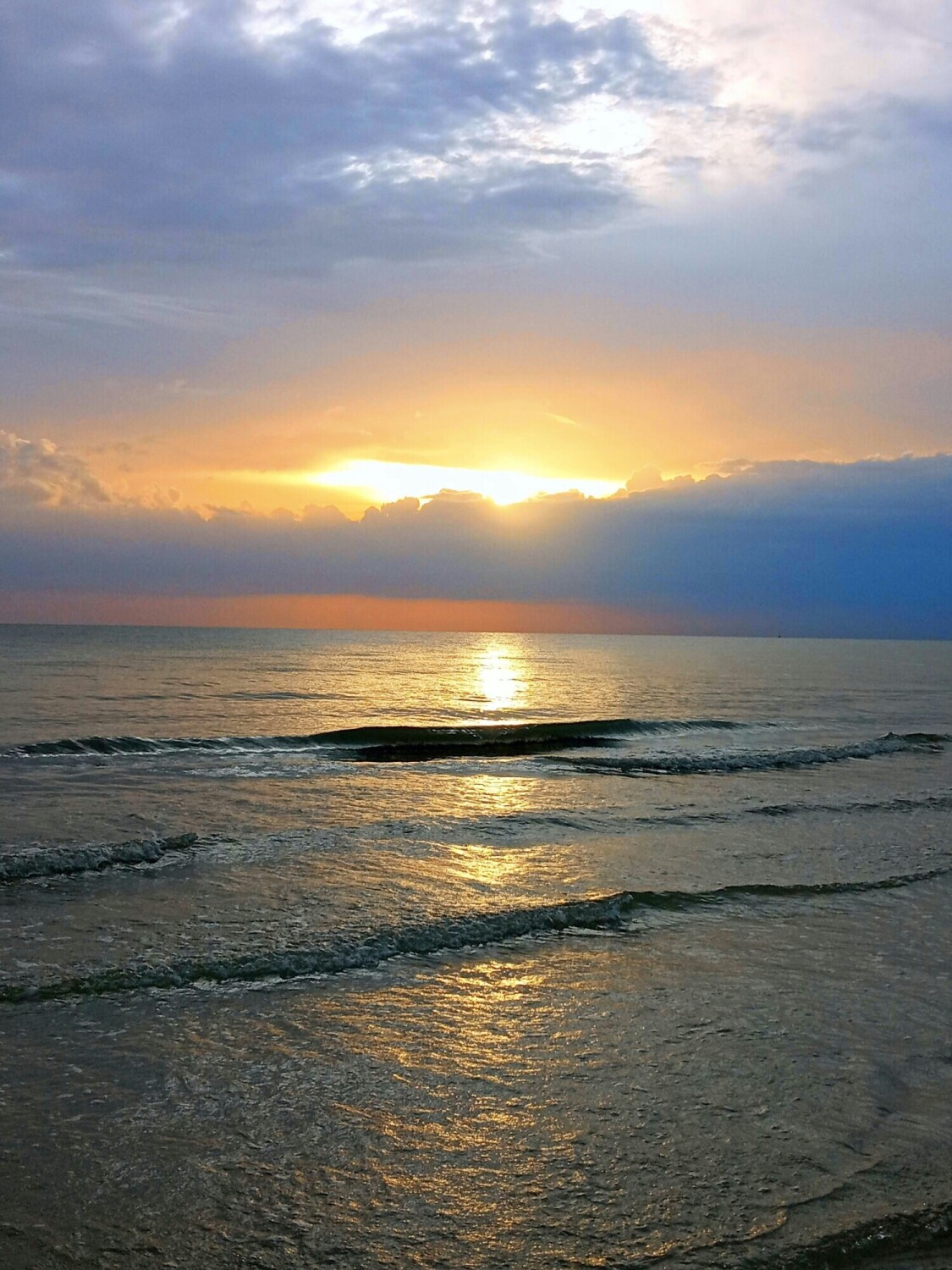 where the light meets the water