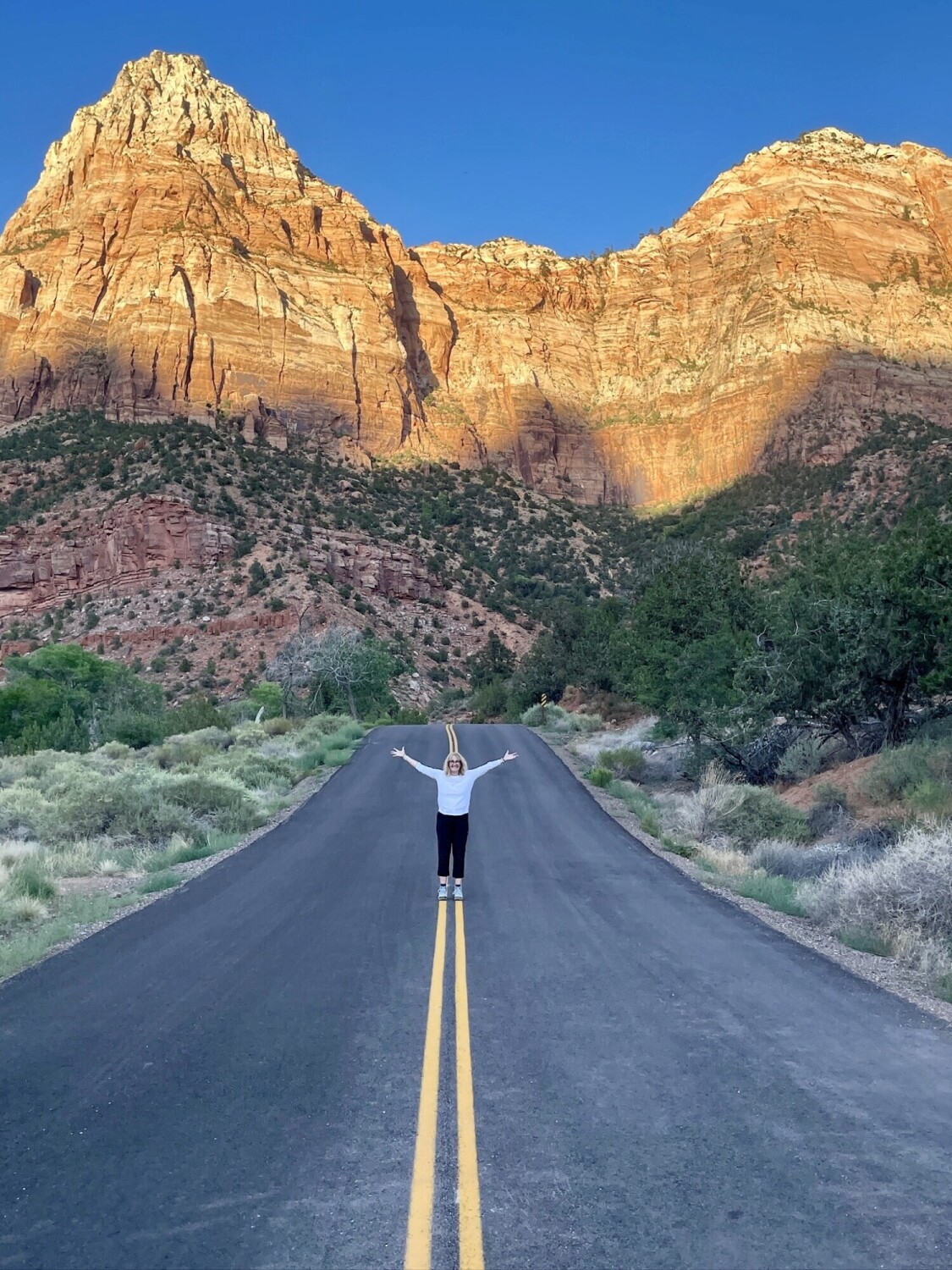Sunset in Zion National Park