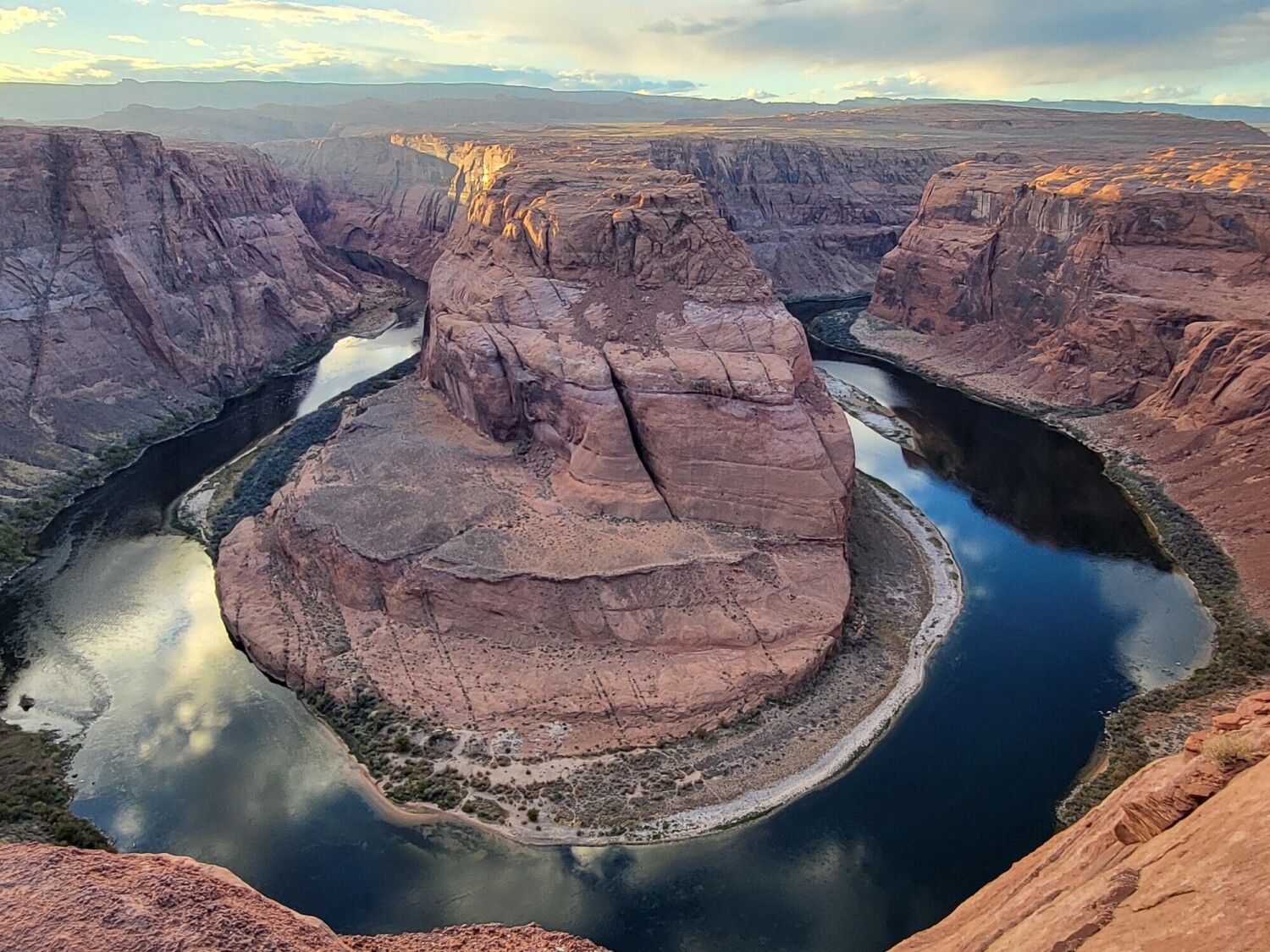 Sunset at Horseshoe Bend