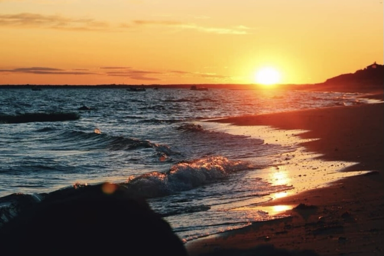Where the Sun Melts Into Sea