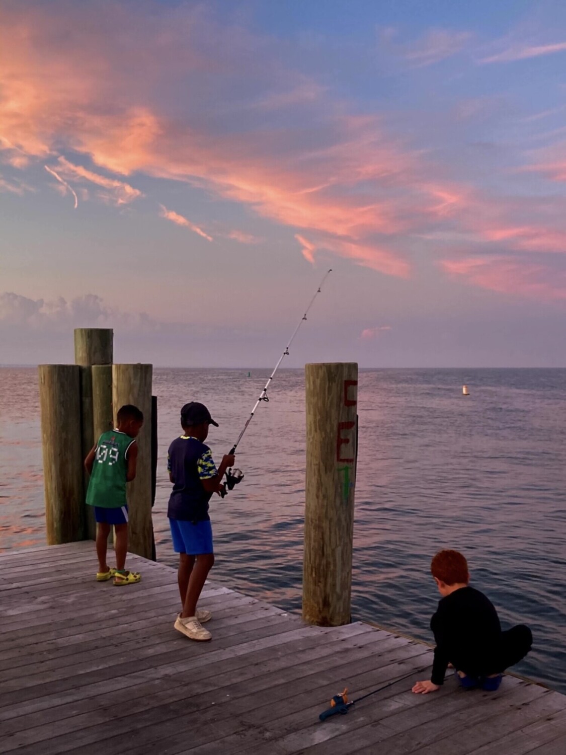 Gone fishing