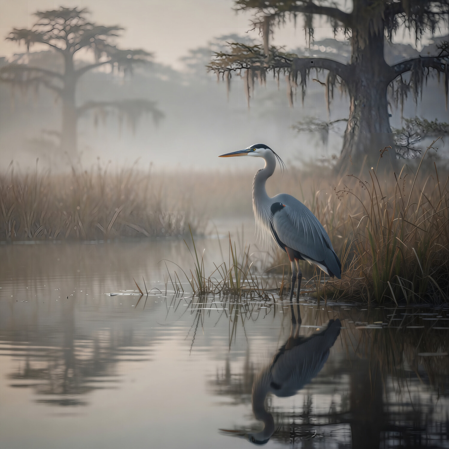 Silent Watcher in the Mist