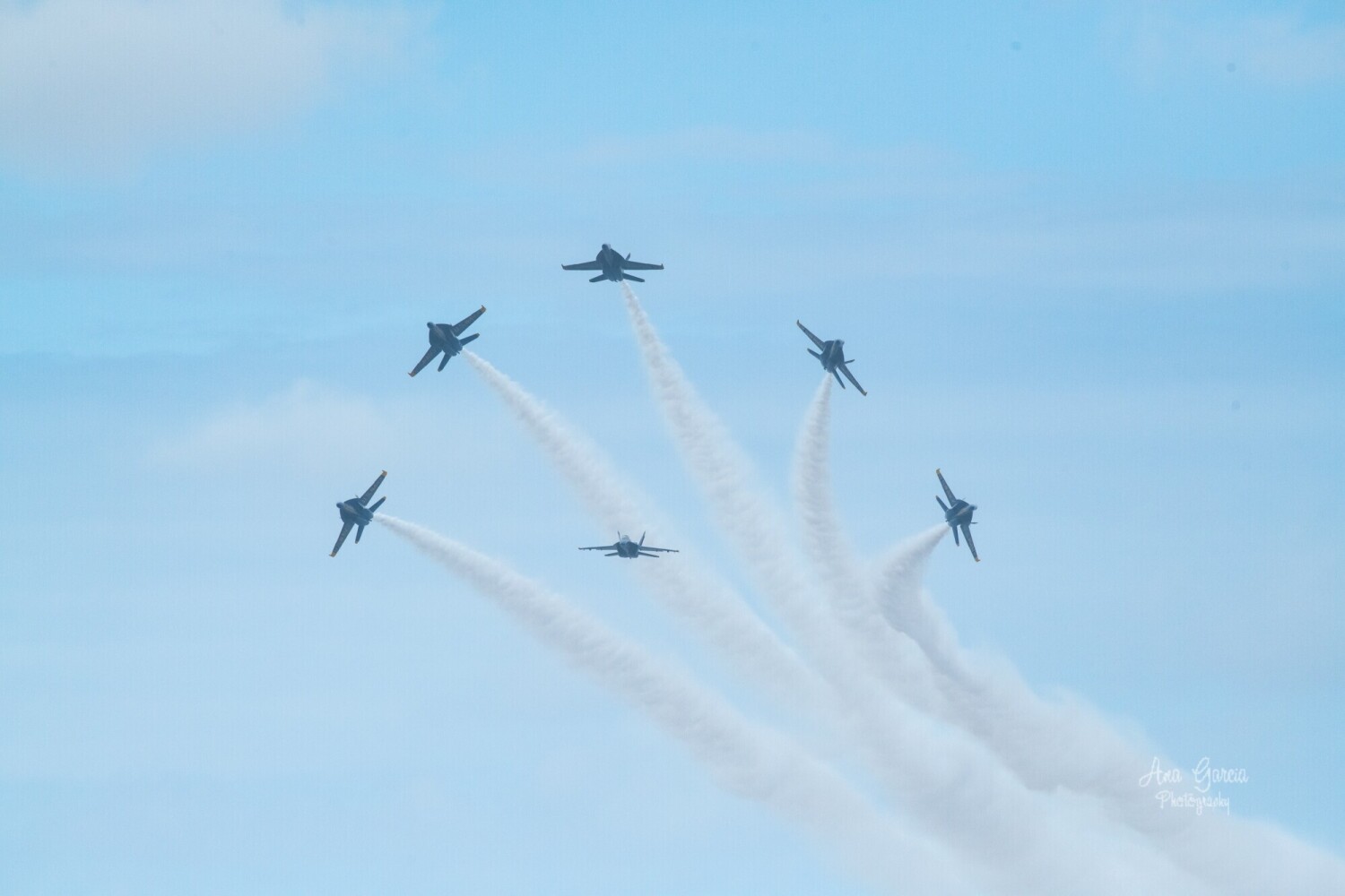 US Navy Blue Angels Formation