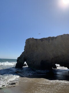 El Matador Beach.