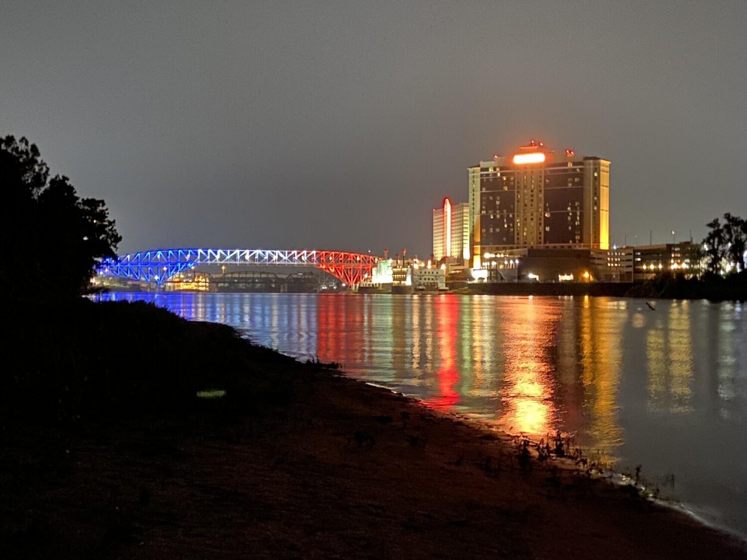 Lights on the Red