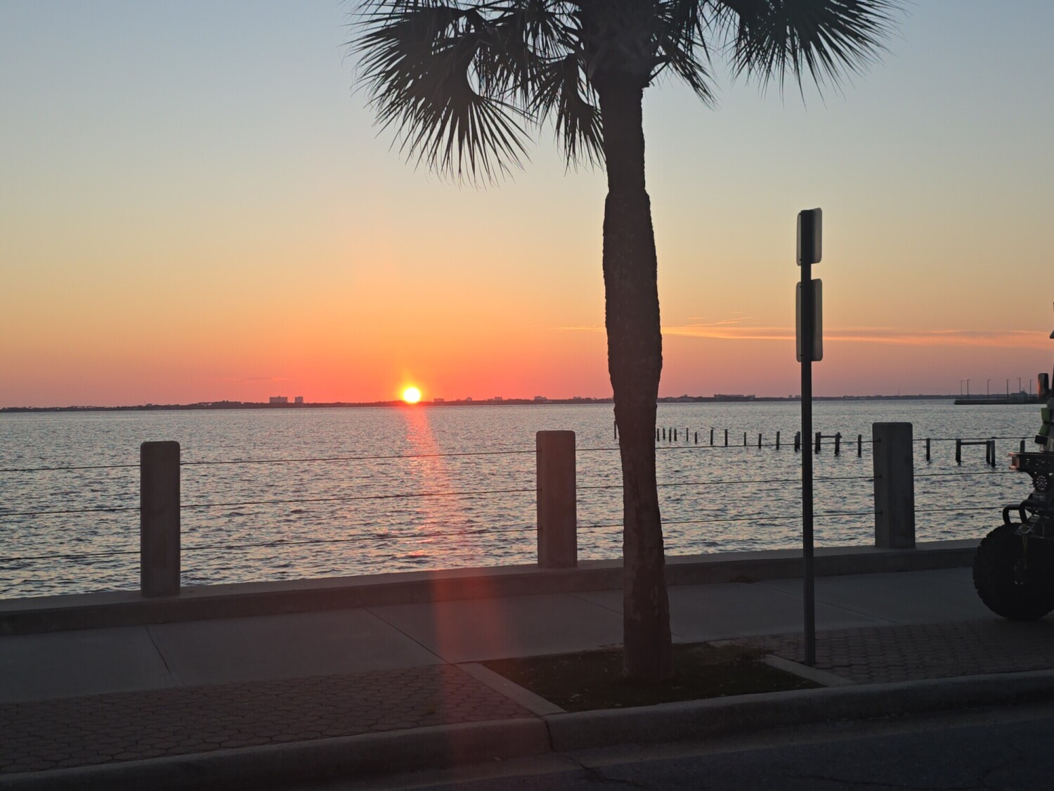 Sunset over Panama City Beach