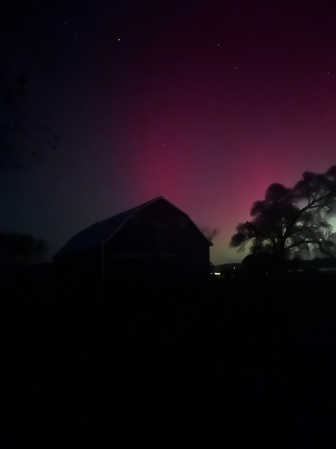 Grandpas barn & Northern Lights