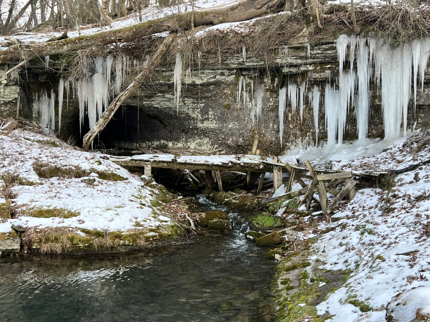 Cold winter day
