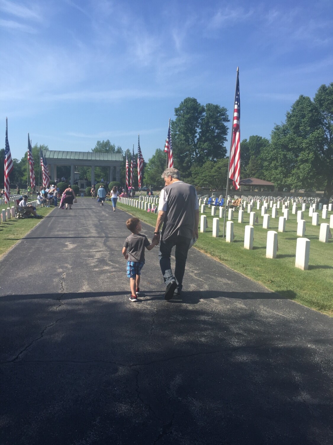 Our Freedom was paid for by these grave site's.