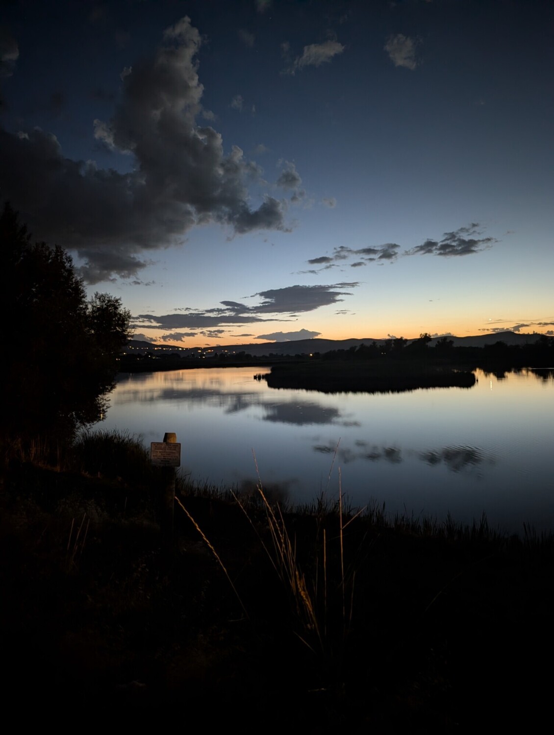 Twilight reflection