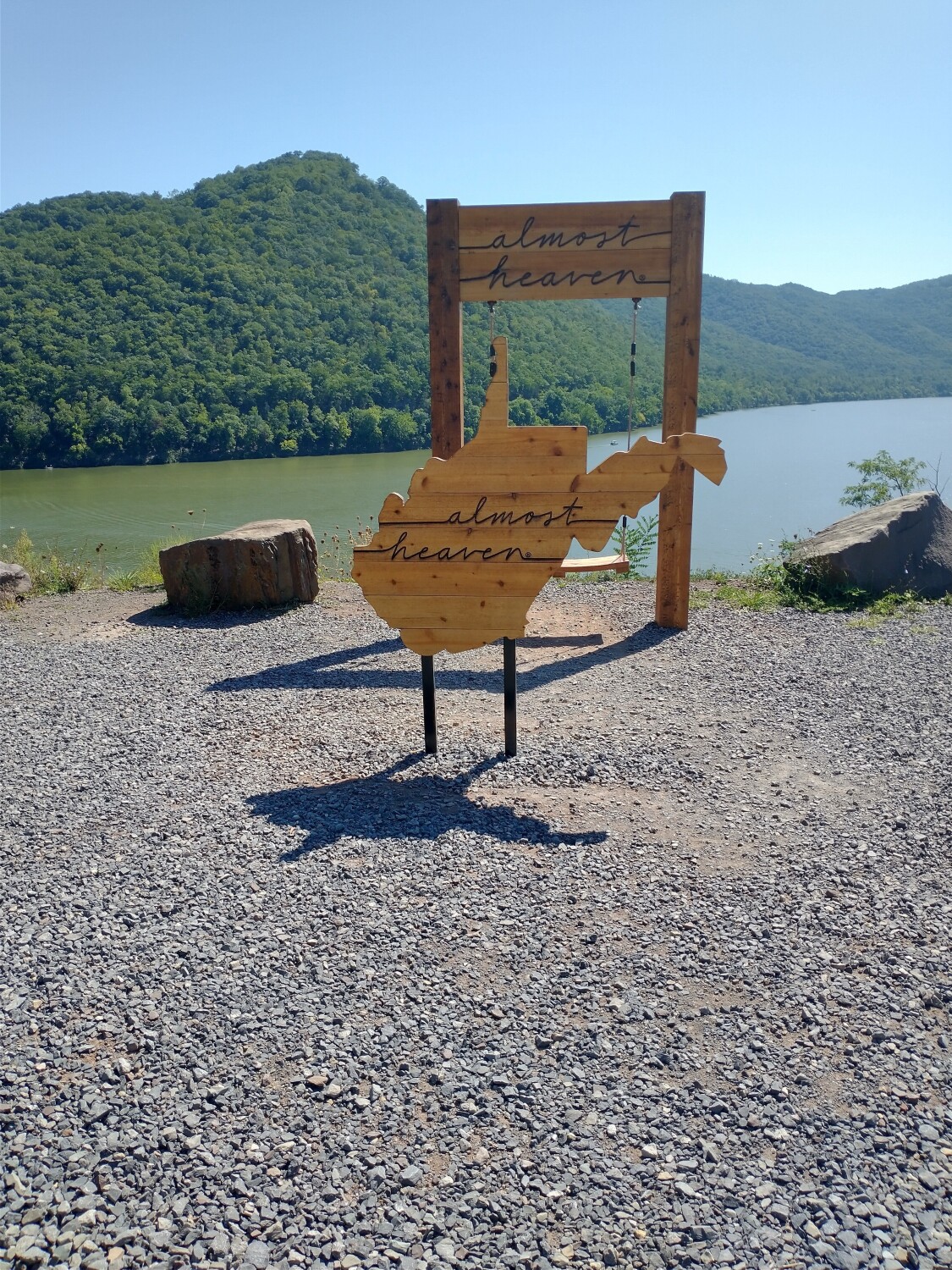 Swing at bluestone lake