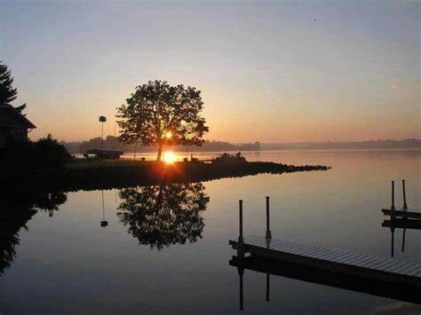 Sunrise on Lake Webster