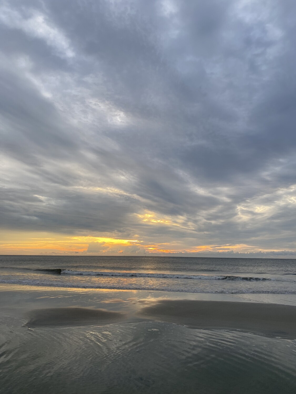 Sunrise on the beach