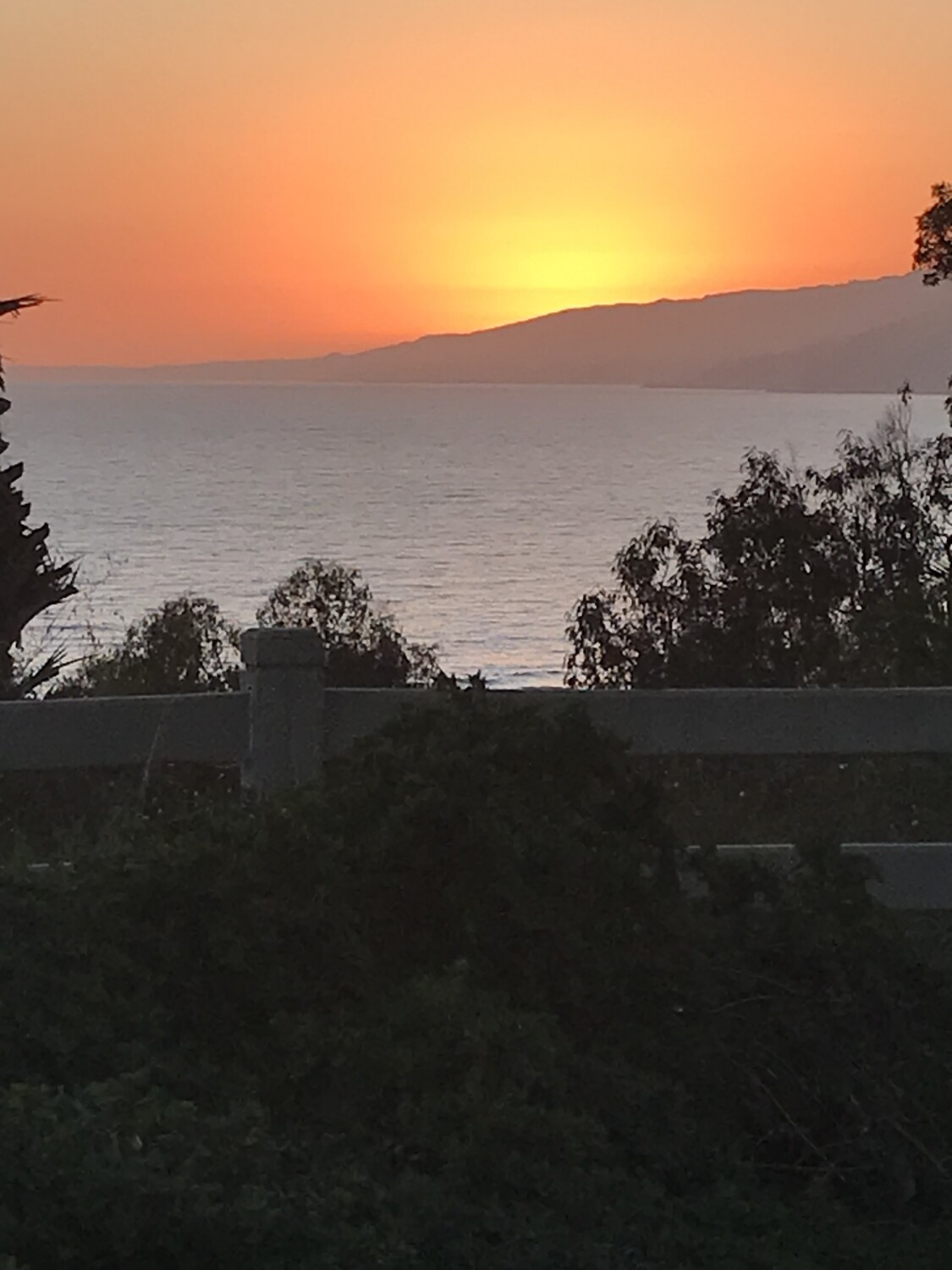 Sunset Over Malibu