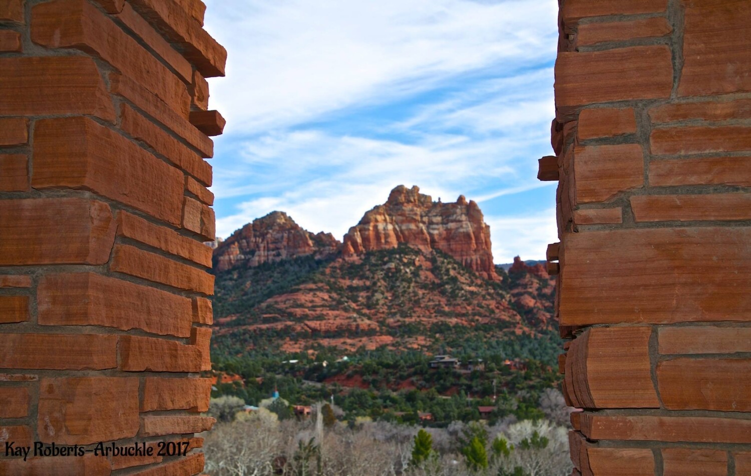 Framed in Sedona