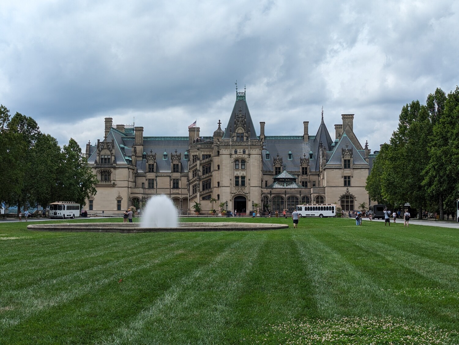 Taking in the Biltmore