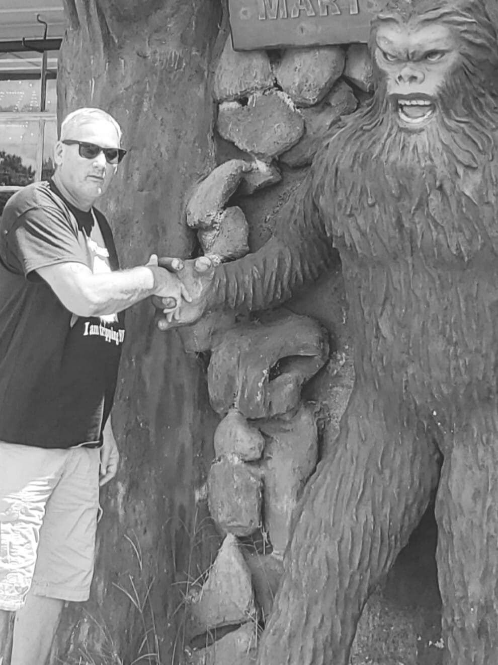 Meeting bigfoot