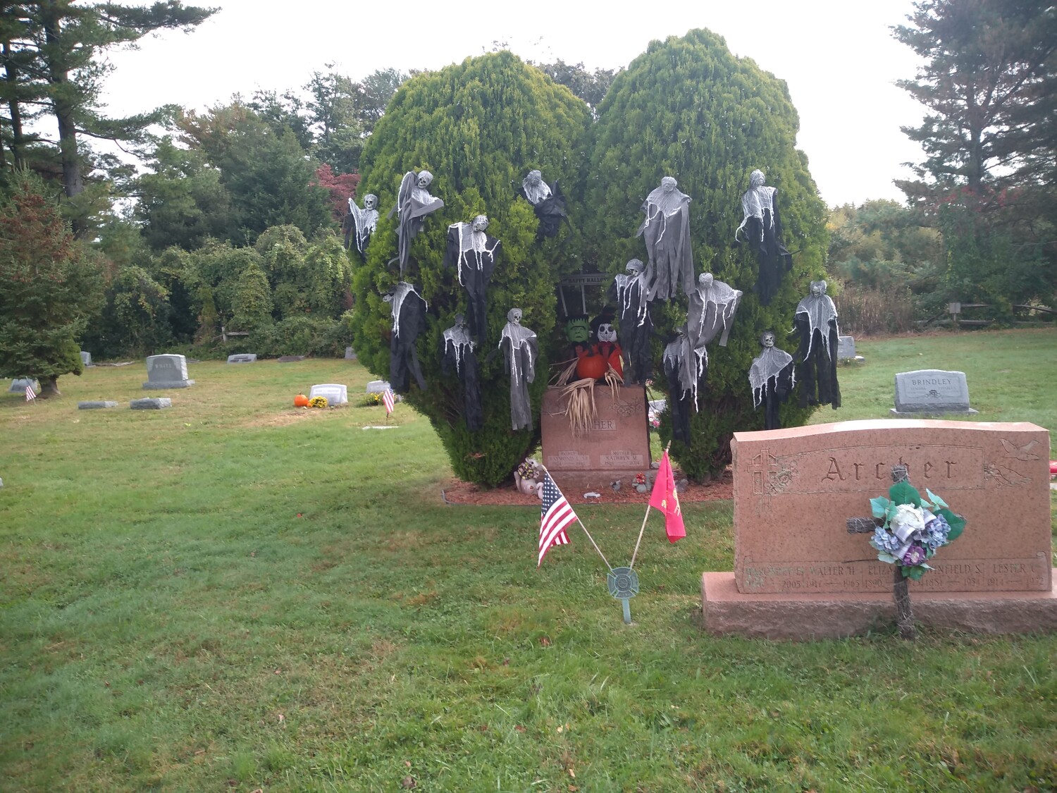 Halloween in the Cemetery