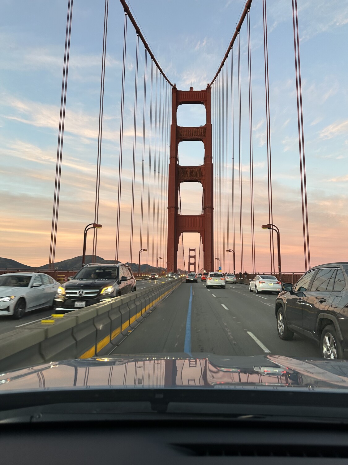 Sunrise at Golden Gate Bridge
