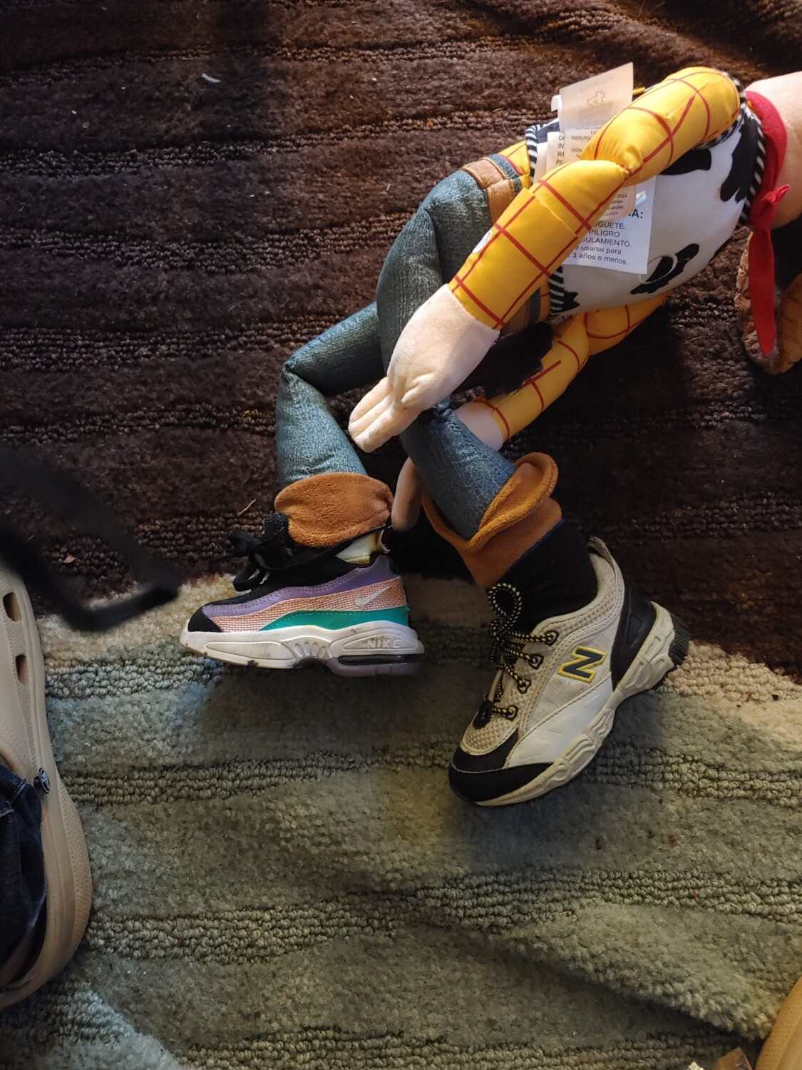 Andy and his sneakers