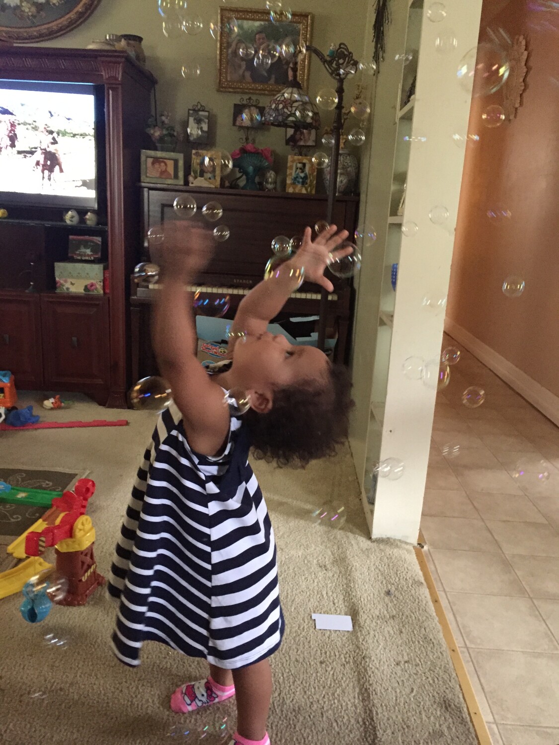 First Experience With Bubbles