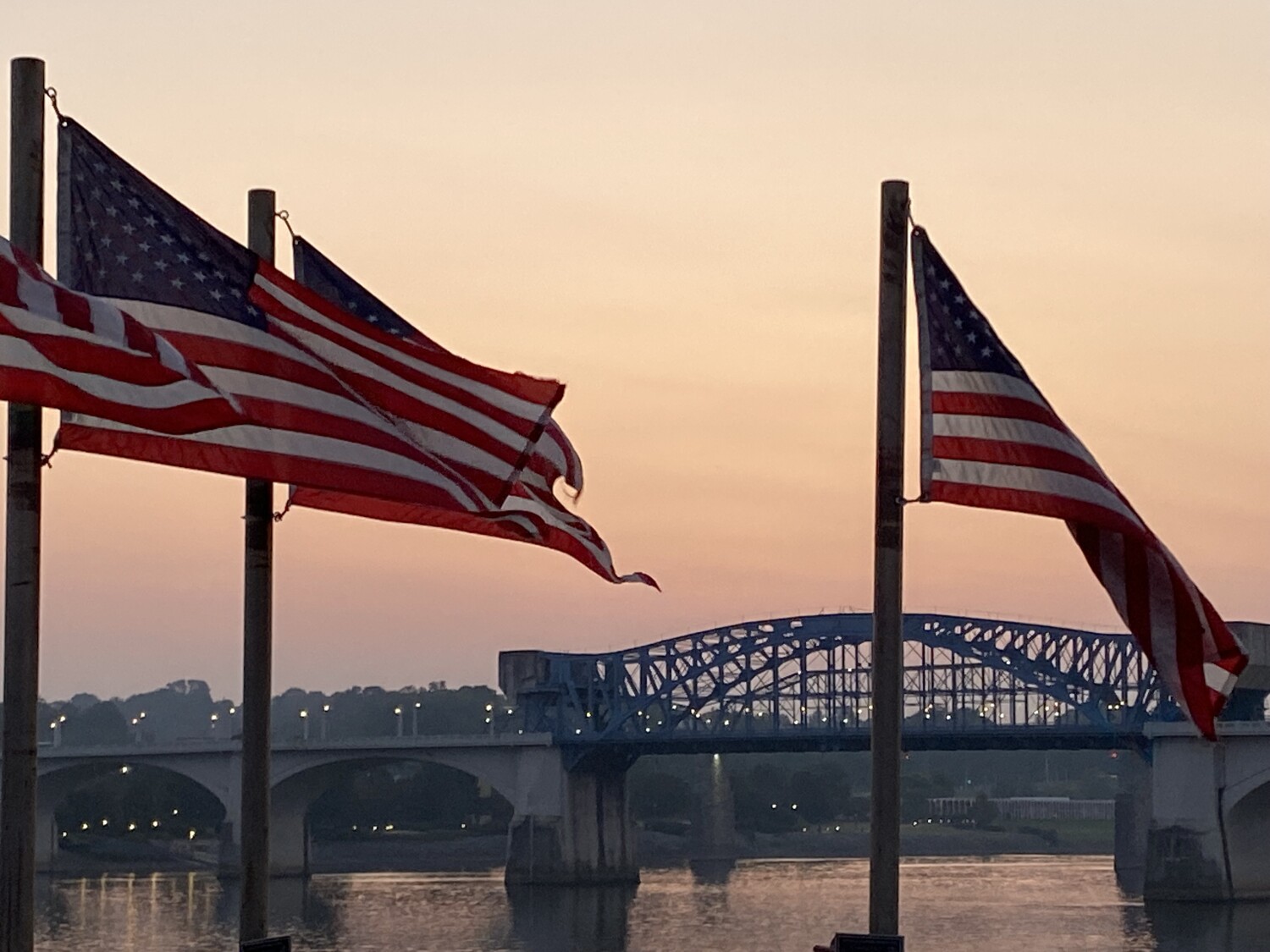 Chattanooga, Tennessee at Sunrise