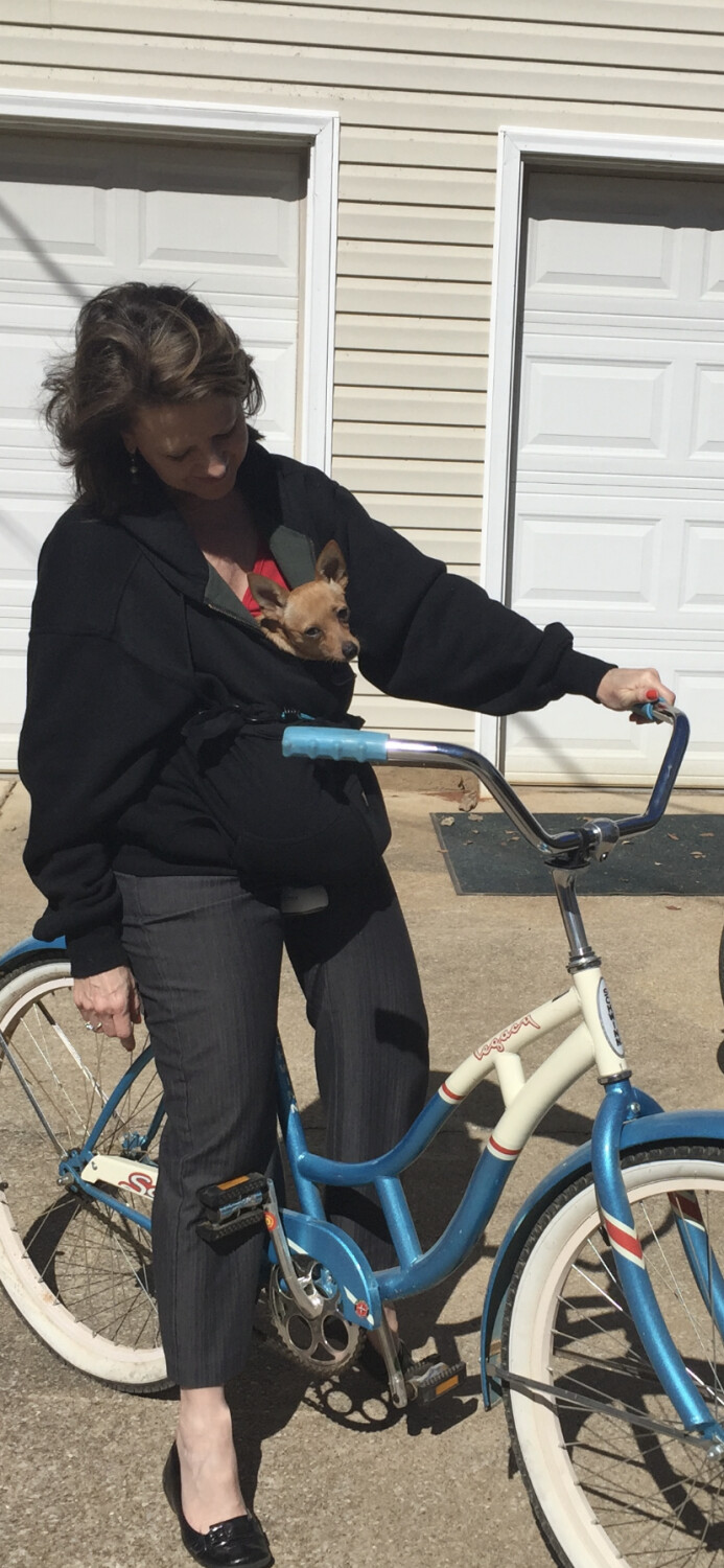 Me and Max bike riding