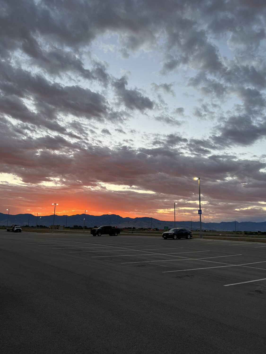 Park lot of Correction facility
