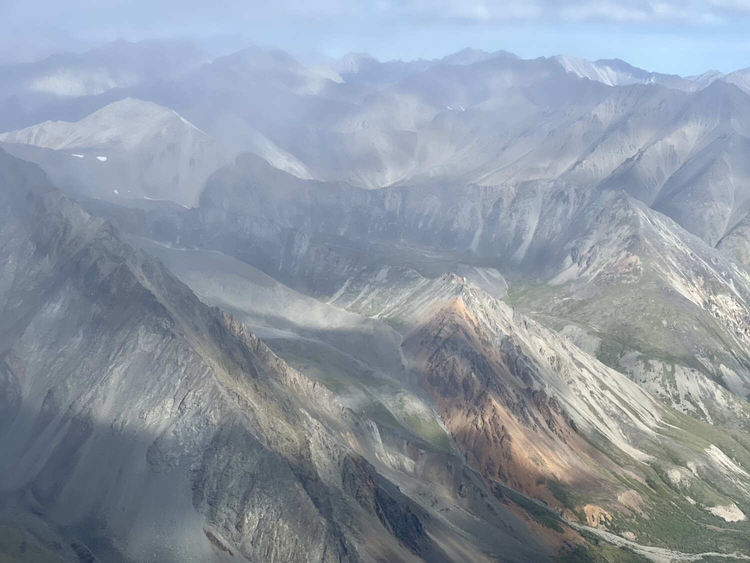 Flying over Gods work!