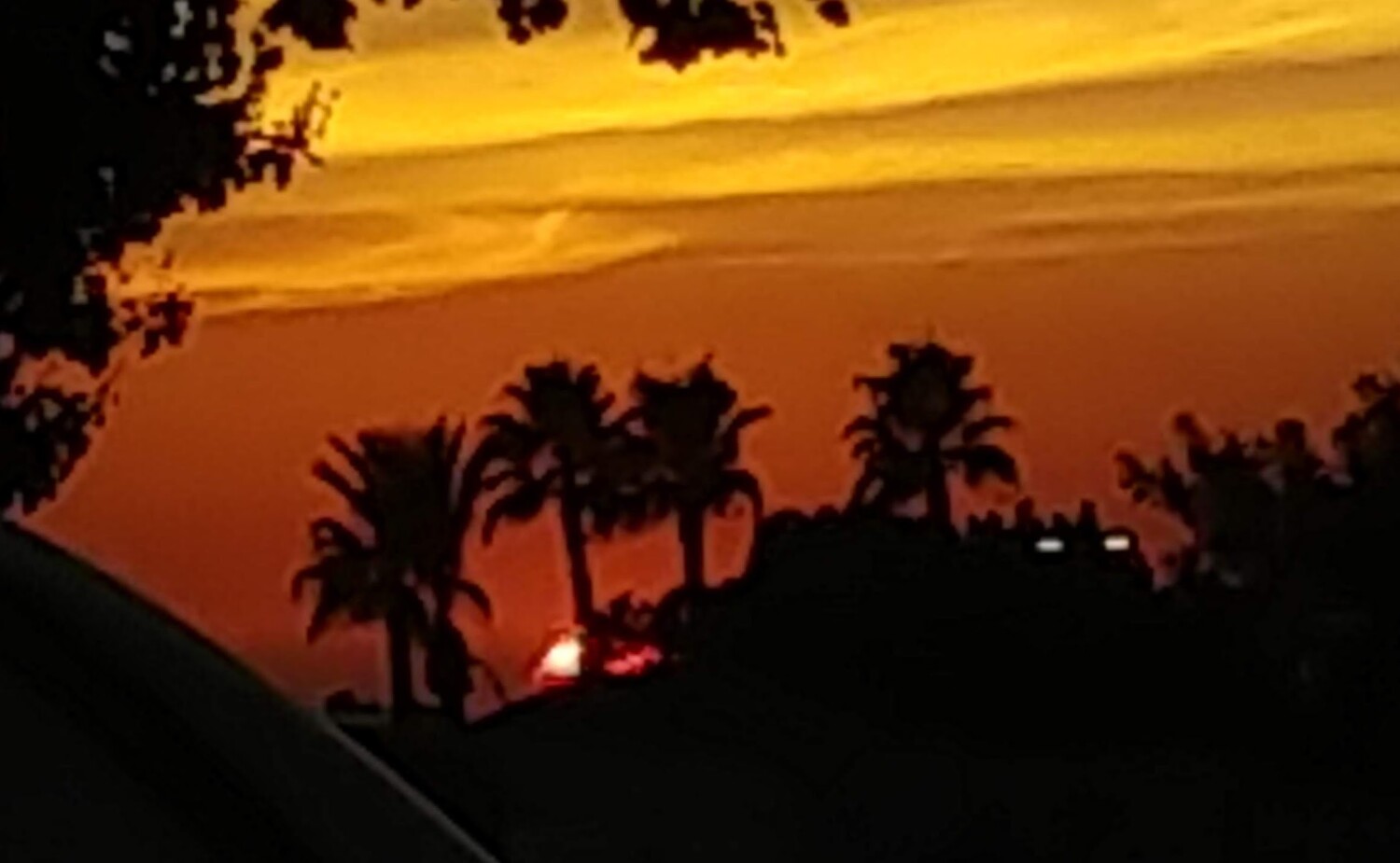 Calif sunset