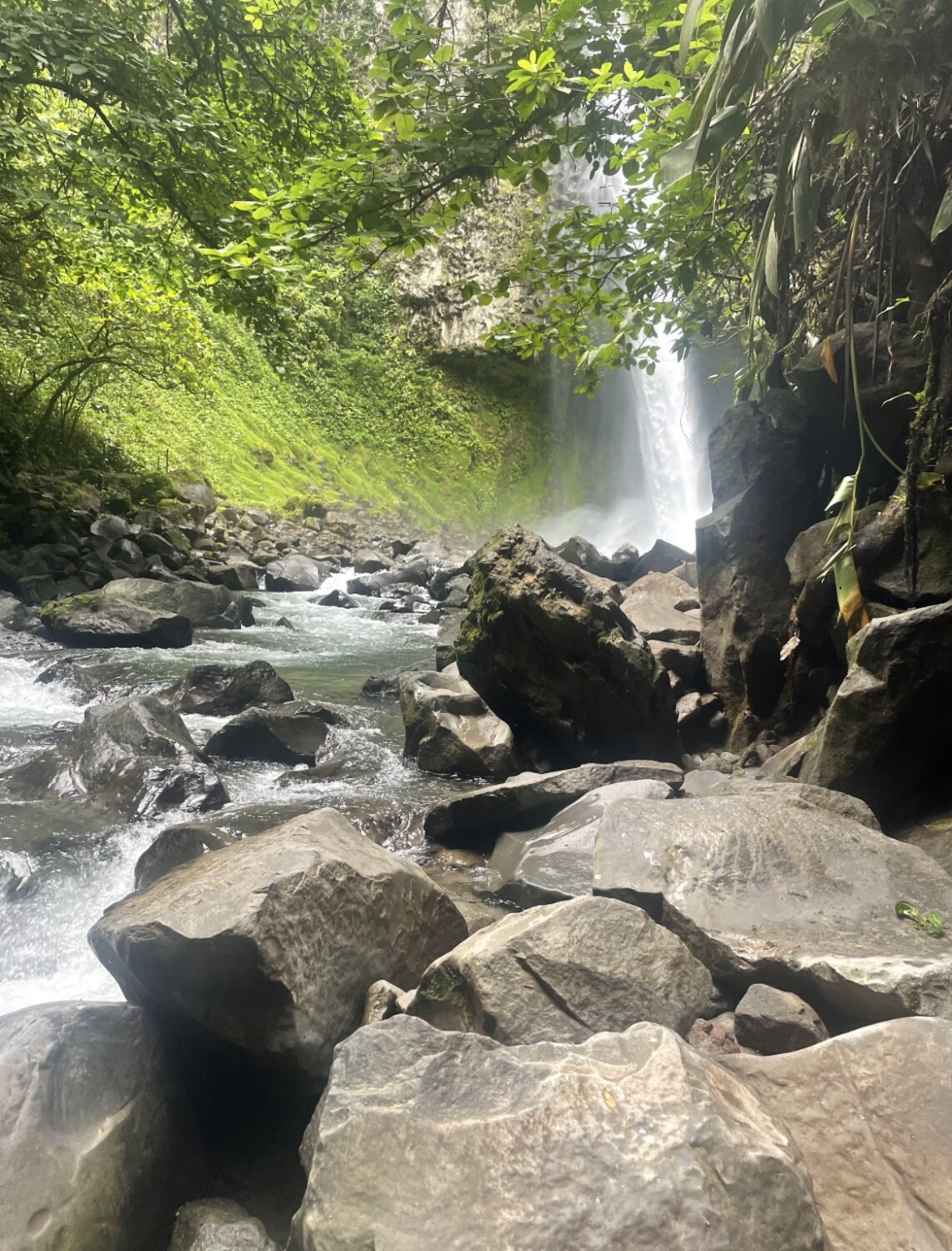 La Fortuna waterfall in Costa Rica