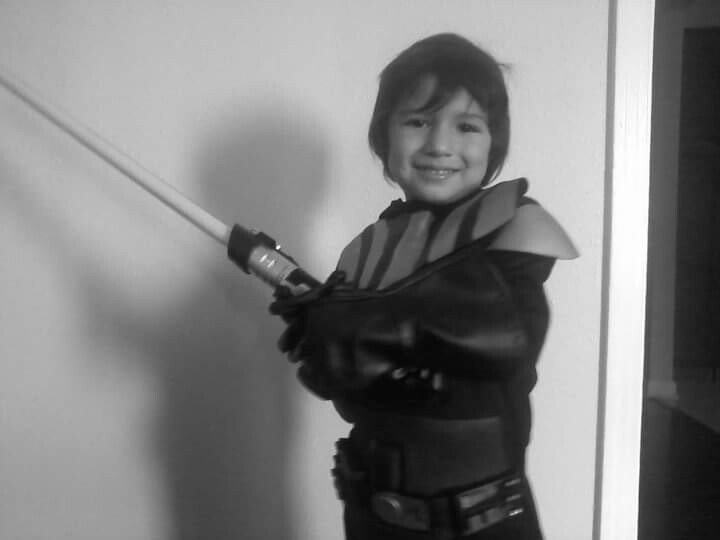 Sephiroth as unmasked darth vader