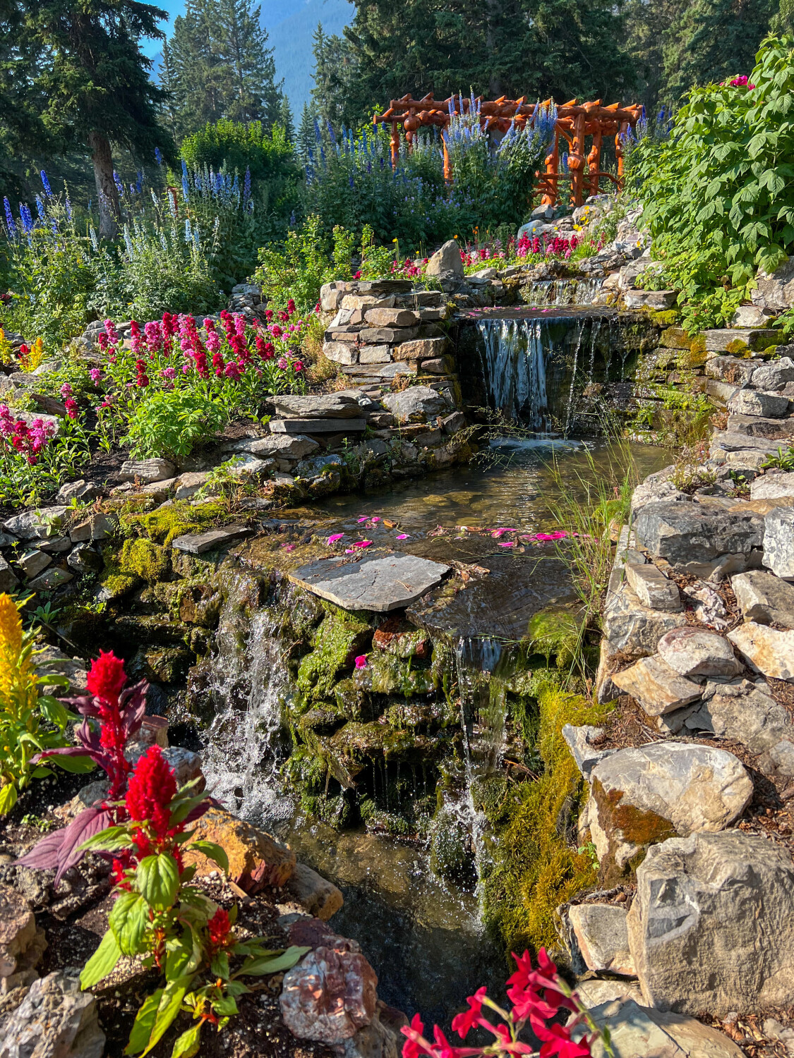 Floral Waterfall
