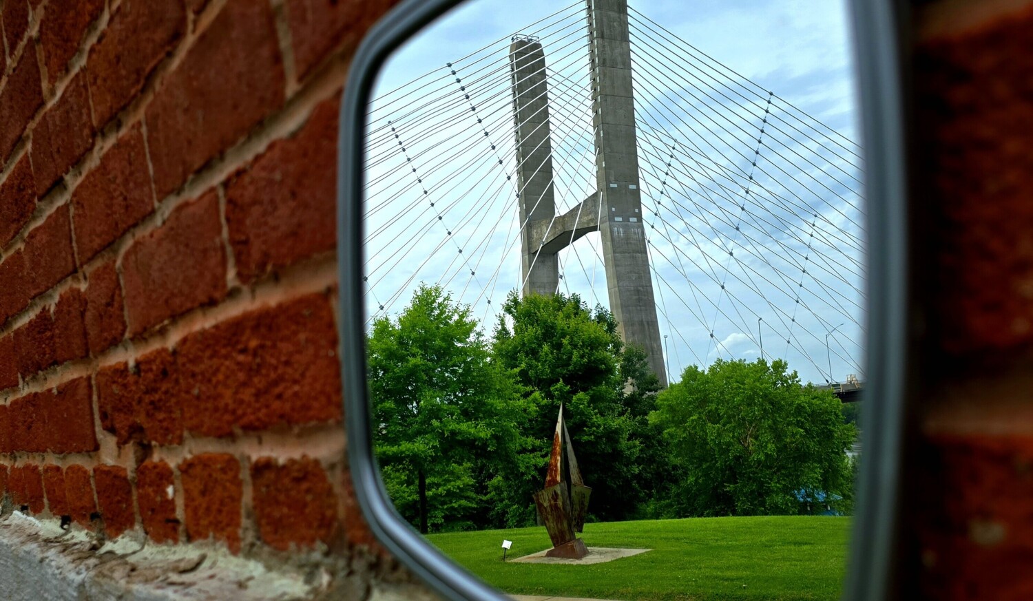 New world through the mirror.