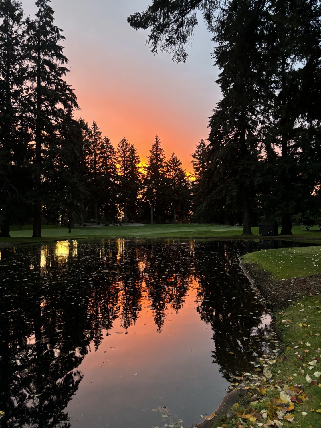 5th Hole At Sunrise