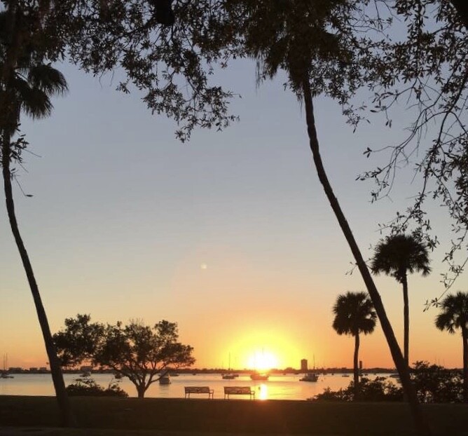 Sunset on Sarasota Bay