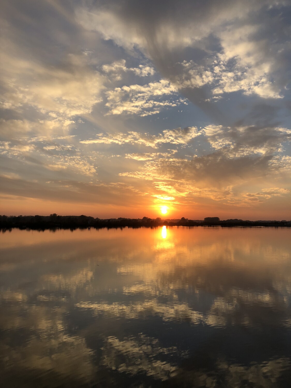 Sunset on the Danube