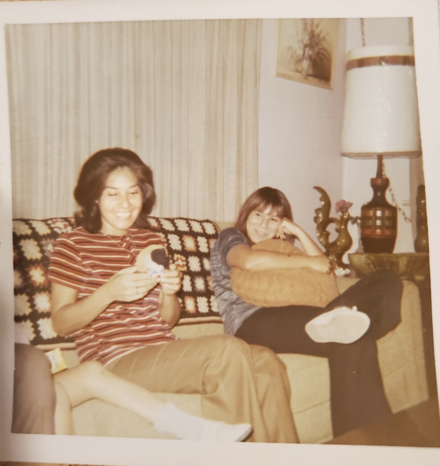 My mother and her sister back when she was a teen.