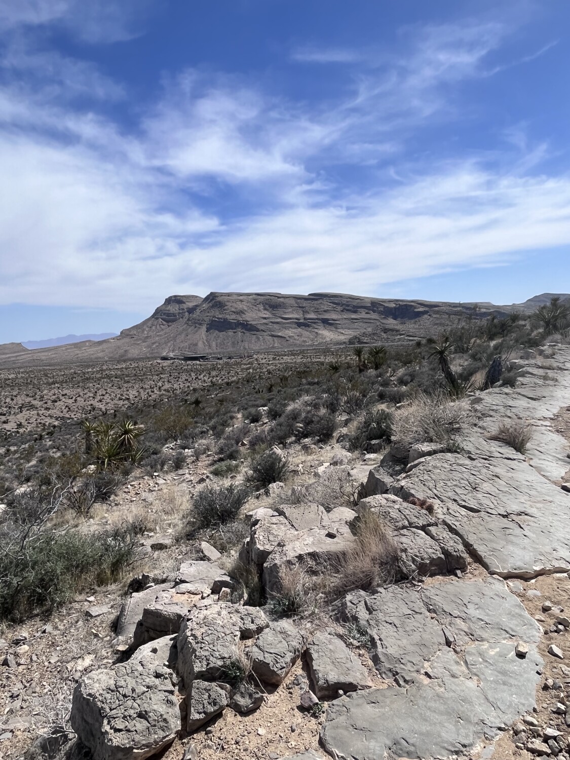 Hill in dessert in las vagas