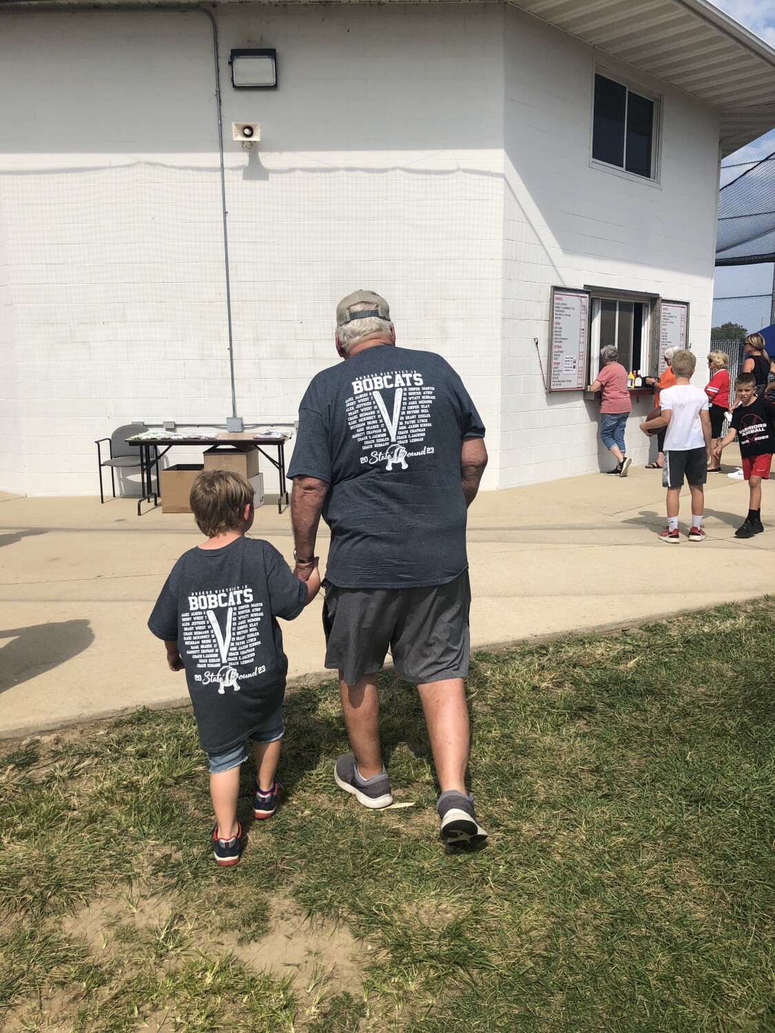 Just a boy and his papa 🫶