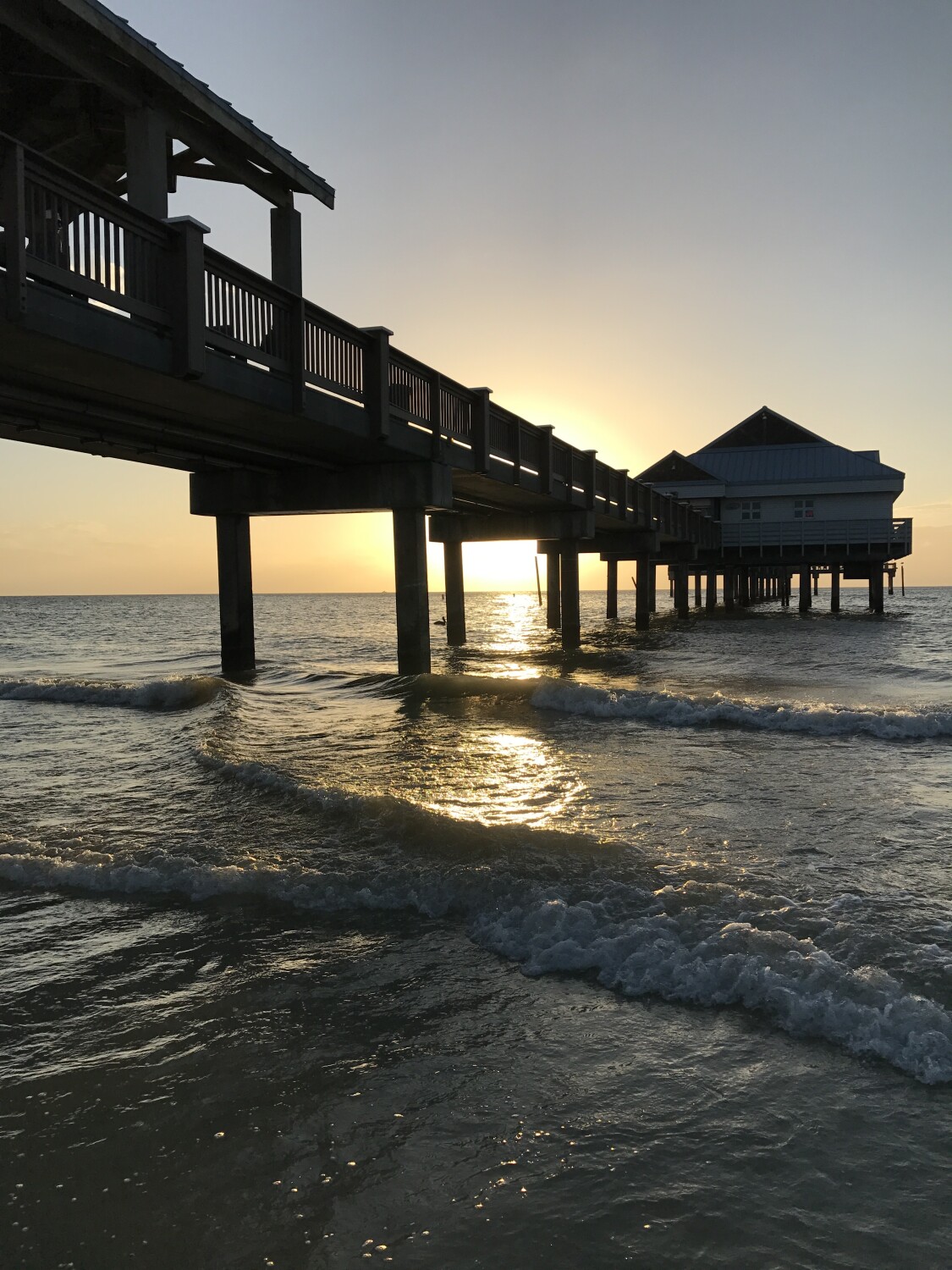Sunset at the pier