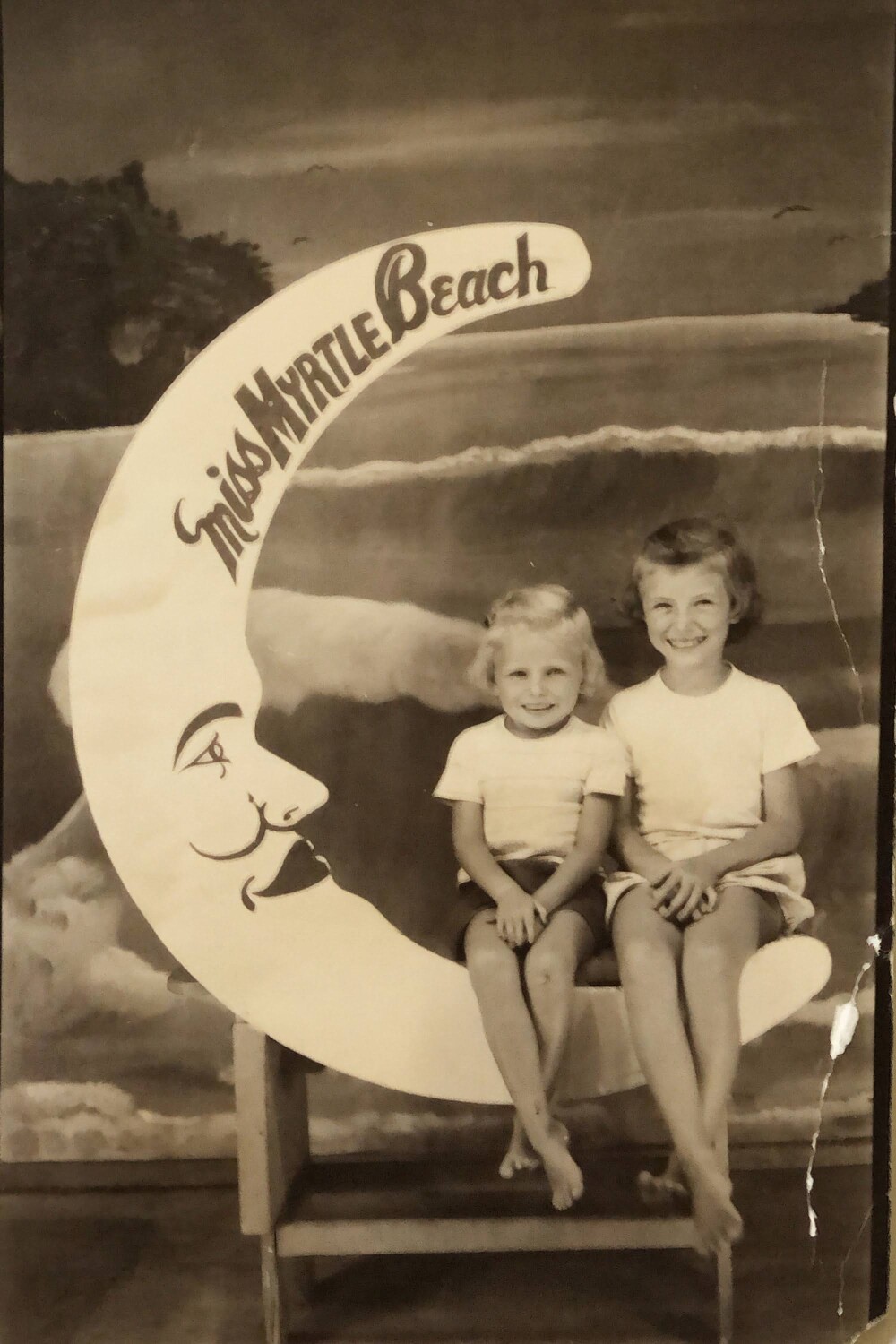 Sisters Myrtle Beach SC 1955