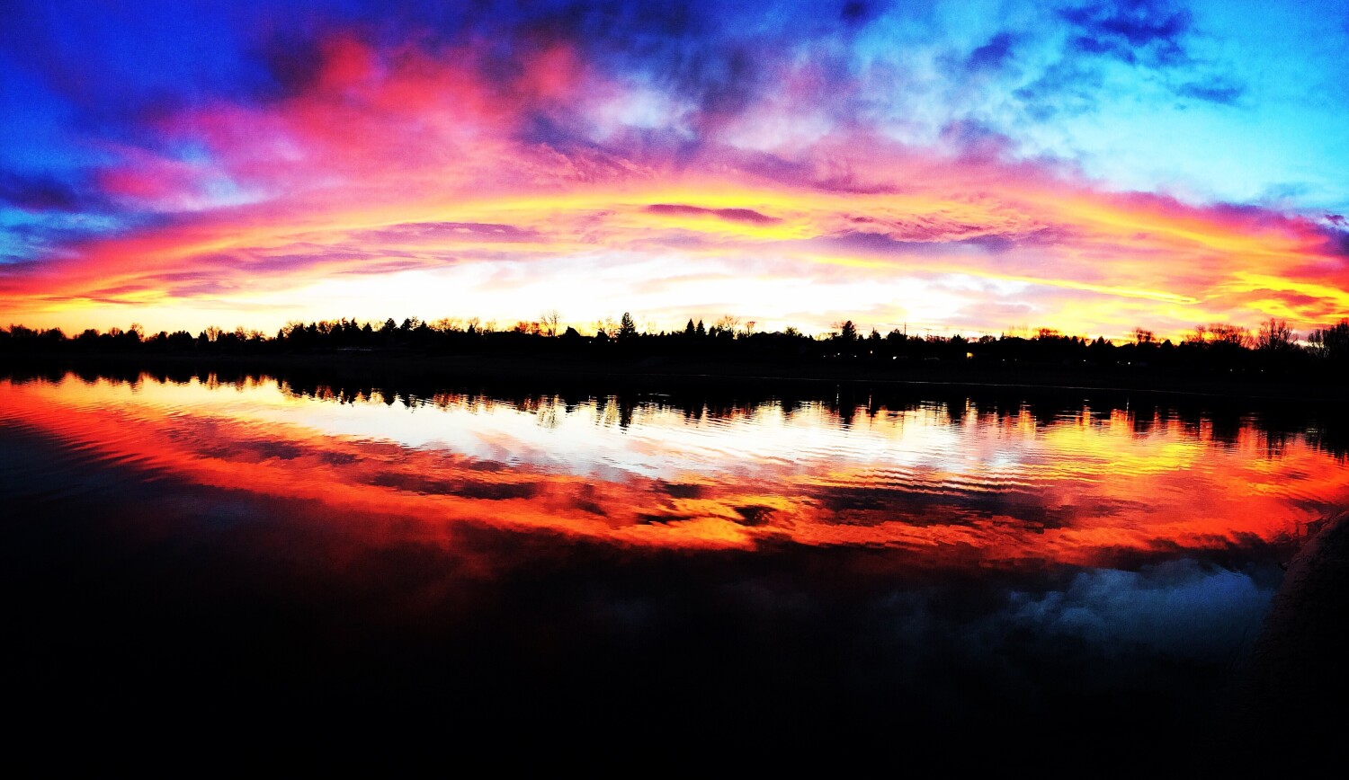 Sunset blaze